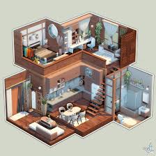 Modern Loft Dollhouse