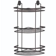 Corner Shower Shelf Cover With 3