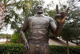 Downtown Tampa Statue Honoring Lee Roy