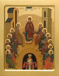 Icon Of The Descent Of The Holy Spirit