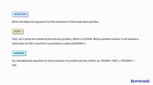 Weak Base Pyridine C5h5n