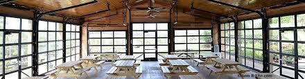 Glass Roll Up Doors Merge Your Indoor