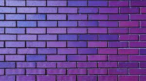 Brick Wall Wallpaper 4k Purple Violet