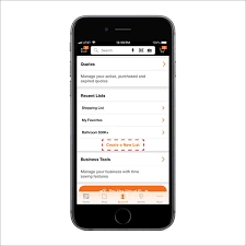 Lists On Your Home Depot Pro Account