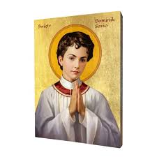 Icon Of Saint Dominic Savio Model Of