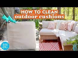 How To Clean Outdoor Cushions For A