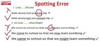 Error Spotting In English Age