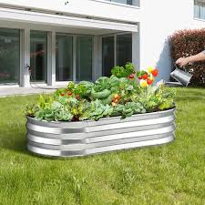 Vevor Galvanized Raised Garden Bed Kit