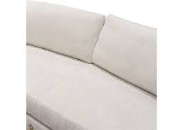 Glam Mid Century Style Sofa