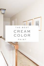 Cream Paint Colors