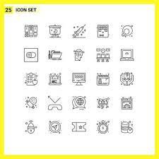 Universal Icon Symbols Group Of 25