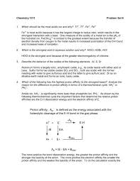 Solutions To Problem Set 6
