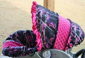 Muddy Girl Camo Infant Car Seat Cover