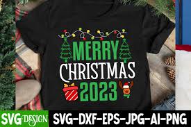 Merry 2023 T Shirt Design