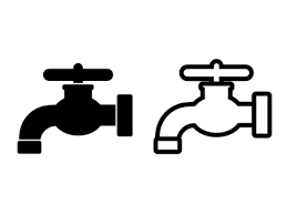 Free Vectors Water Faucet Icon Set B