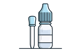Medical Object Icon Concept Bottles