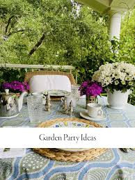 13 Garden Party Themes Plus