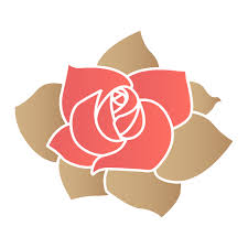 Rose Flower Icon Valentines Day