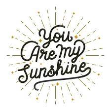 You Are My Sunshine Vector Art Icons
