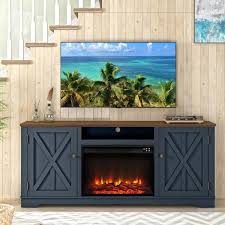 In Farmhouse Wooden Tv Stand