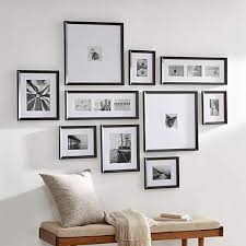 Icon Wood Black Frame Gallery Set Of