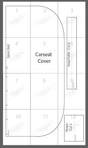 Infant Car Seat Cover Pdf Pattern Sew