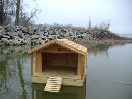 Custom Floating Duckhouse Duck House