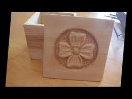 Relief Carved Basswood Lid