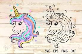 Unicorn Svg Unicorn Hand Drawn Graphic