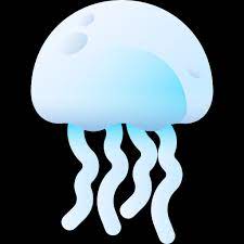 Jellyfish 3d Color Icon