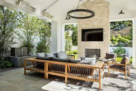 Outdoor Tv Niche Design Ideas
