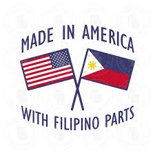 Philippines Flag American Flag Filipino