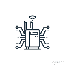 Router Icon Vector From Smart Home