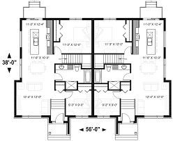 Multi Family Plan 76534 Modern Style