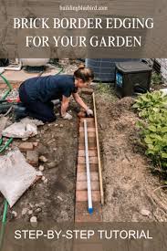 Brick Border Edging For Your Garden