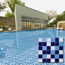Outdoor Swimming Pool Mosaic Tile