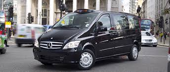 London S Mercedes Vito Black Taxi Cab