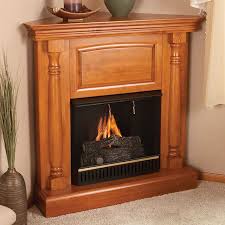 Pillar Corner Ventless Fireplace