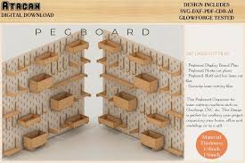 Wooden Pegboard Accessories