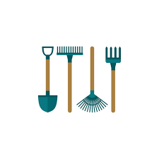 Shovel Icon Flat Style Gardening