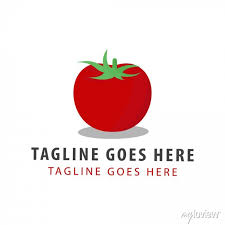 A Tomato Logo Design Template Symbol