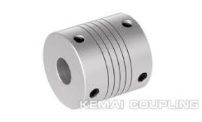 flexible spiral beam shaft coupling