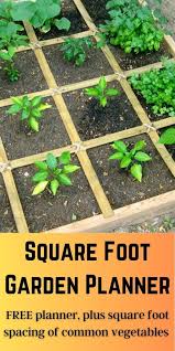 Square Foot Garden Planner