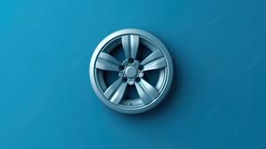 3d Rendering Background Car Rim