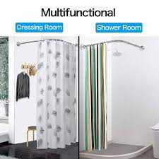 Niub5 Curved Shower Curtain Rod Corner