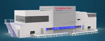 electron beam irradiation plant