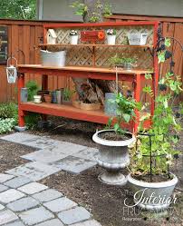 Simple Potting Bench You Can Build In