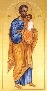 St Joseph And The Christ Child Icon