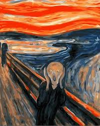 Scream Edvard Munch Paint By Numbers