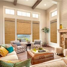 Light Filtering Bamboo Roman Shade